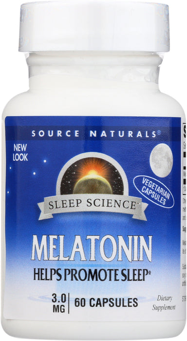 Melatonin, 3.0mg, 60 cap