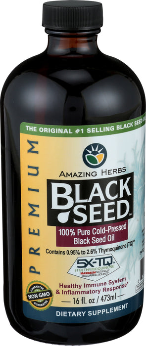 Premium Black Seed Oil, 16 floz