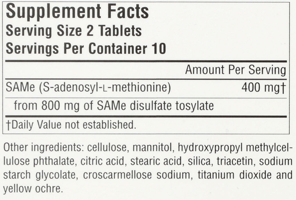 SAMe 200 mg, 20 tab