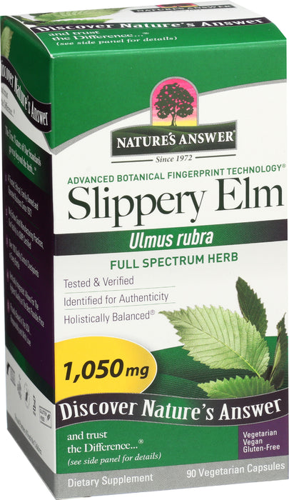 Slippery Elm Bark 1050mg, 90 vcap