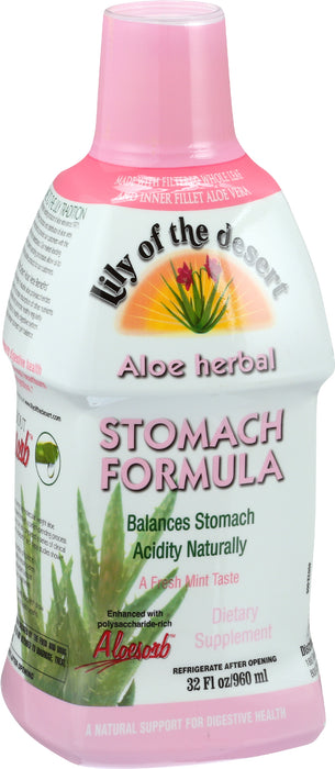 Stomach Formula, Aloe Herbal, 32 fl oz