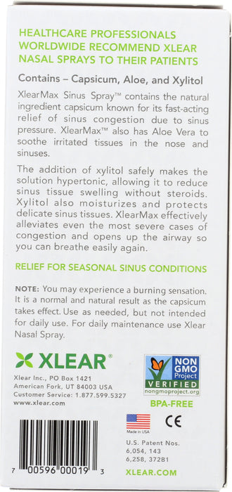 Xlear Max Nasal Spray, 1.5oz