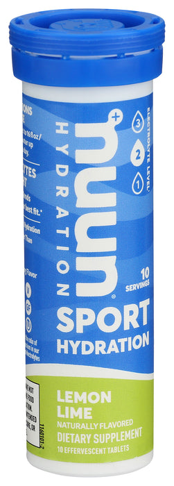 Electrolyte Sport, Lemon Lime, 10 tab