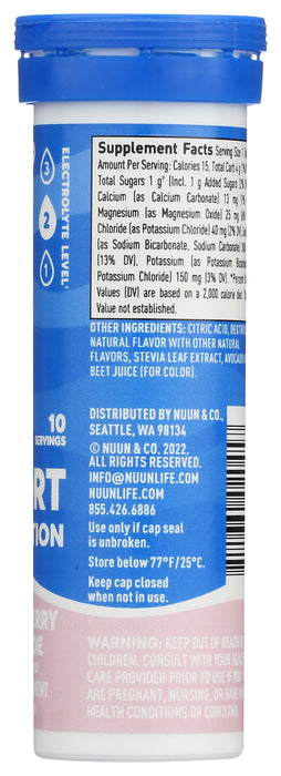 Electrolyte Sport, Strawberry Lemonade, 10 tab