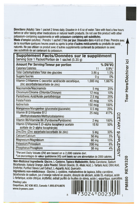 Ener-C, Orange Sugar Free, 1 pk