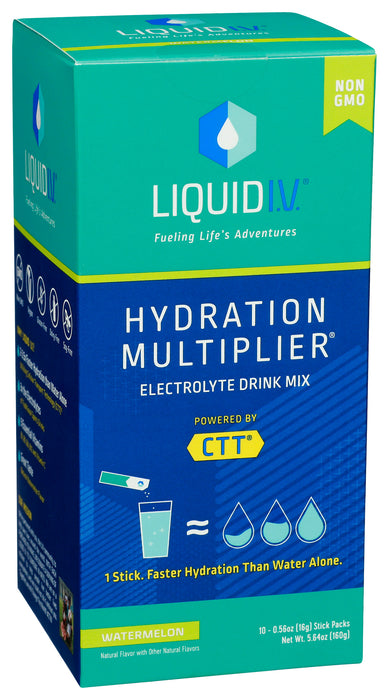 Hydration Multiplier, Watermelon, 10 ct box