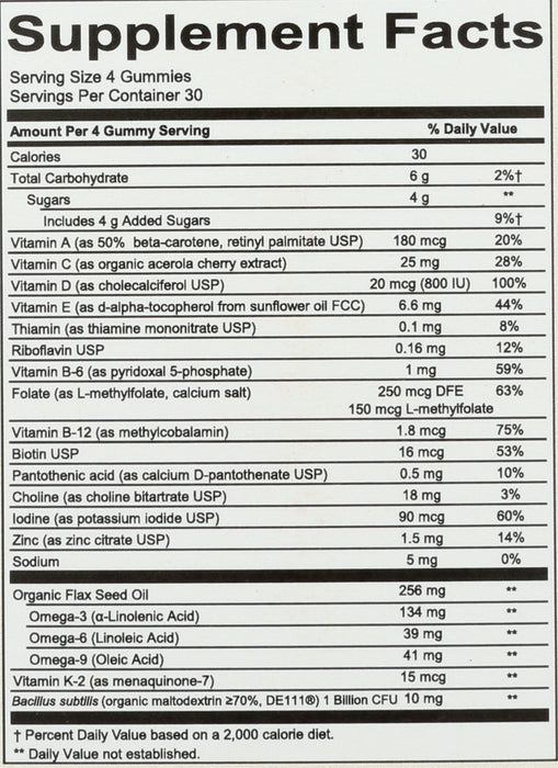 Kids Complete Multivitamins, Org, 120 vgummy