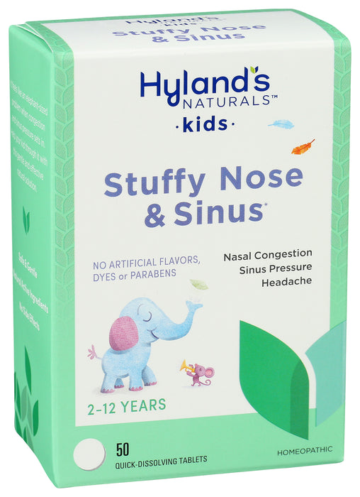 Kids Stuffy Nose & Sinus, 50 tab