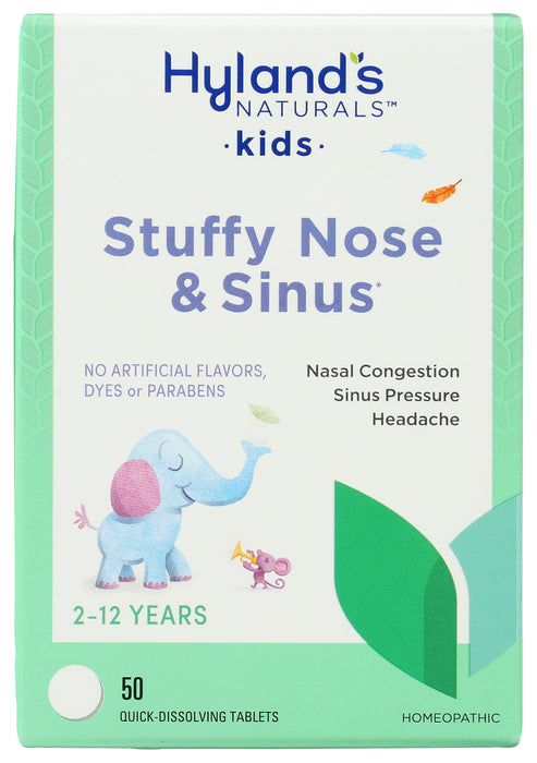 Kids Stuffy Nose & Sinus, 50 tab