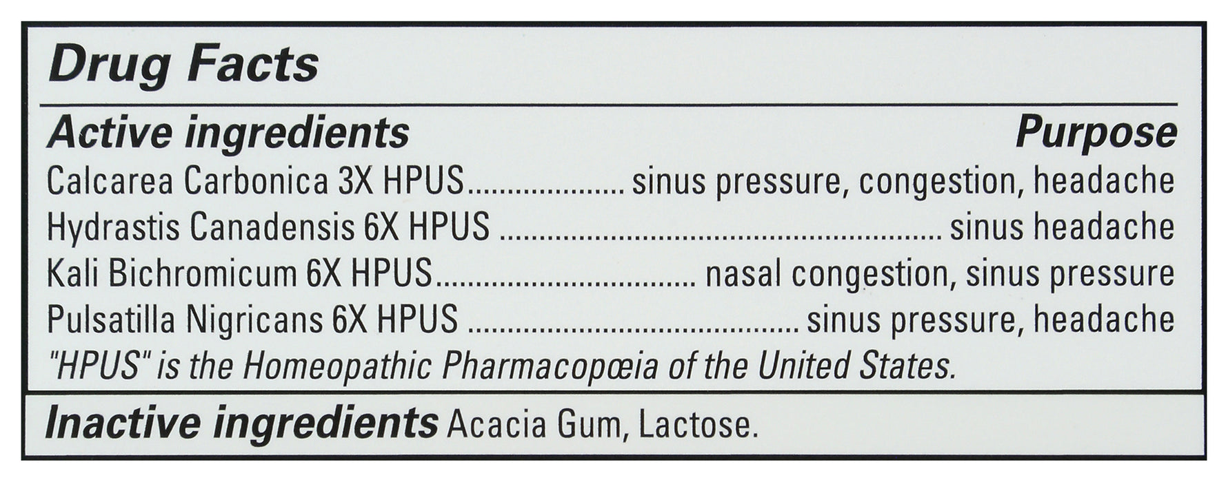 Kids Stuffy Nose & Sinus, 50 tab