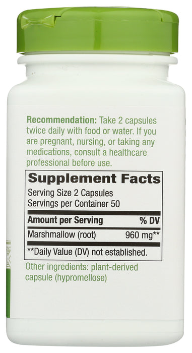 Marshmallow Root 480mg, 100 vcap