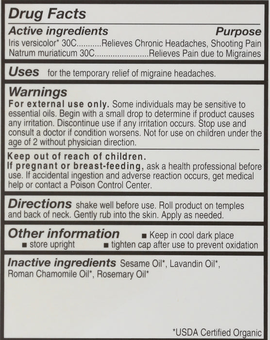 Migraine Pain Management, 4 ml