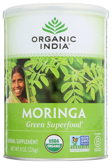 Moringa Leaf Powder, Org, 8oz