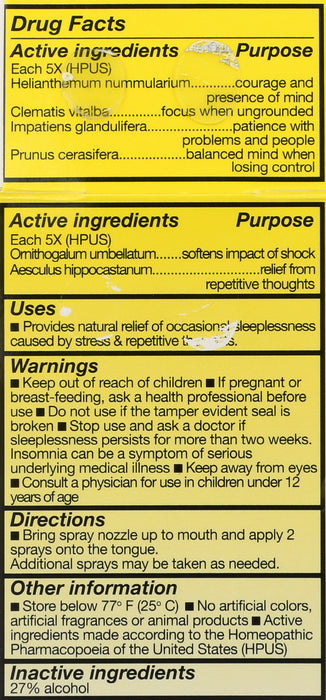 Rescue Remedy Sleep Spray, 7 ml