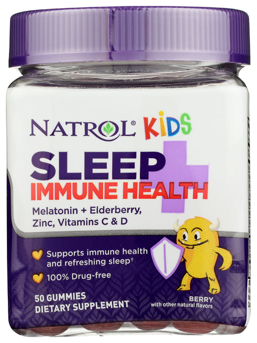 Sleep + Immune Health for Kids, 50 gummy