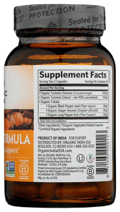 Turmeric Formula, 90vcap