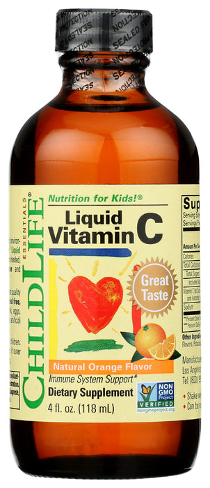 Vitamin C Liquid 250 mg, 4 floz