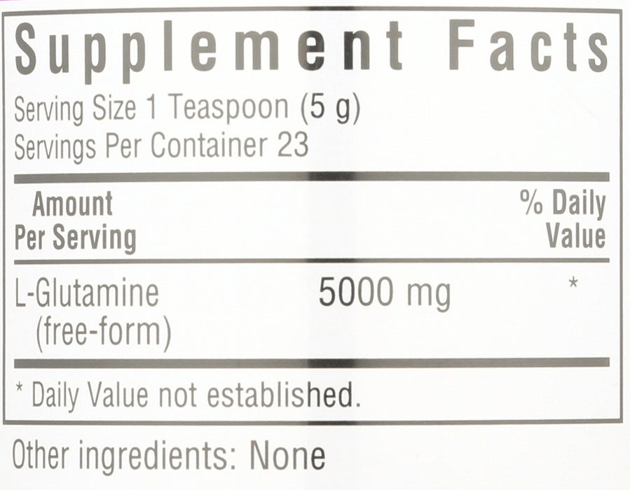 L-Glutamine Powder, 4 oz