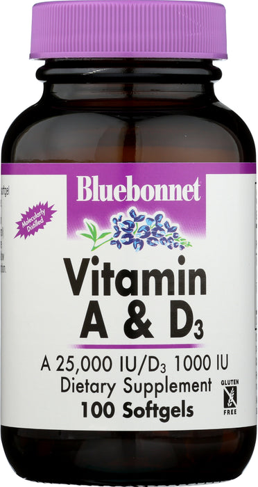 Vitamin A & Vitamin D3 25,000/1,000IU, 100 sgel