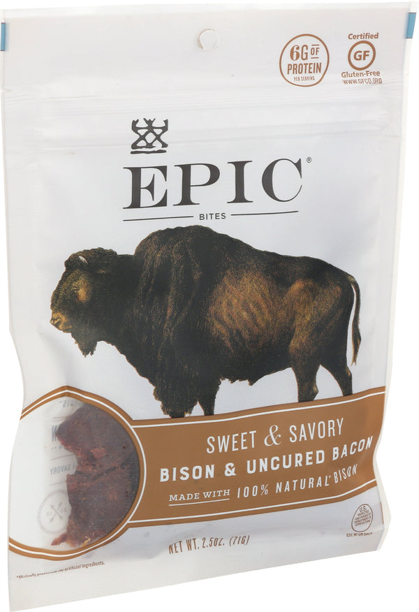 Bison & Uncured Bacon Bites, 2.5 oz