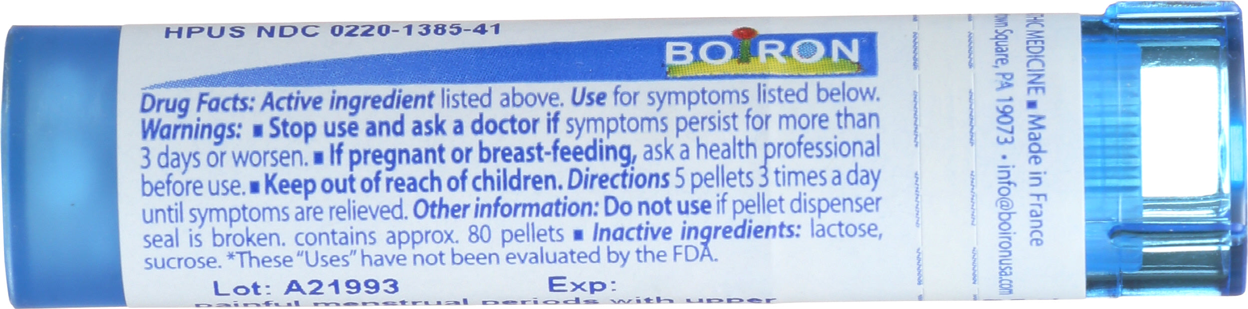 Cimicifuga Racemosa 30C MD