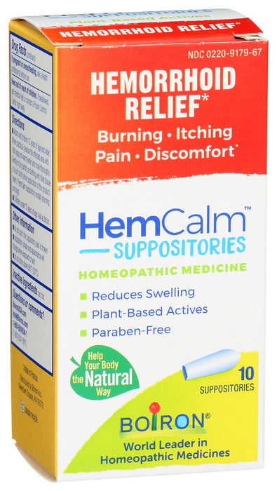 Hemcalm Suppositories, 10 ct