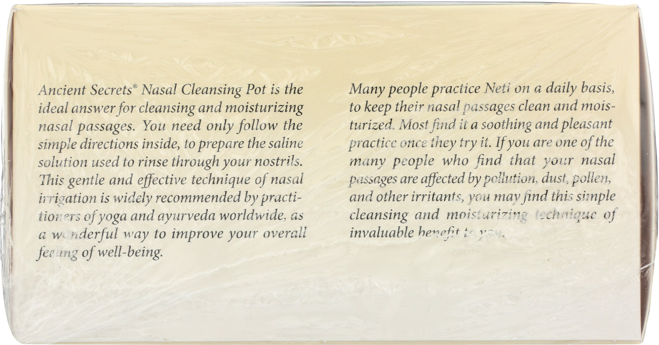 Nasal Cleansing Pot, Plastic/Travel, 1 ct