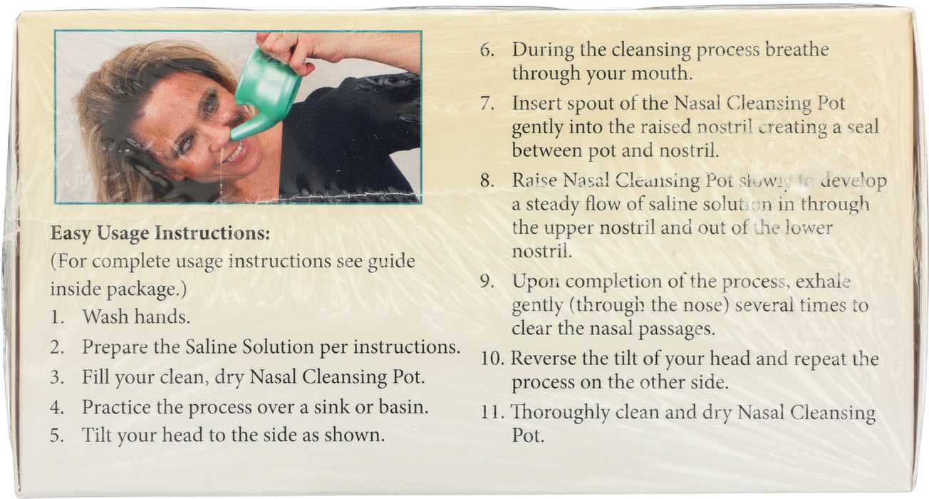 Nasal Cleansing Pot, Plastic/Travel, 1 ct