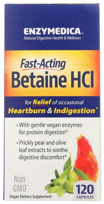 Betaine HCL, 120 cap