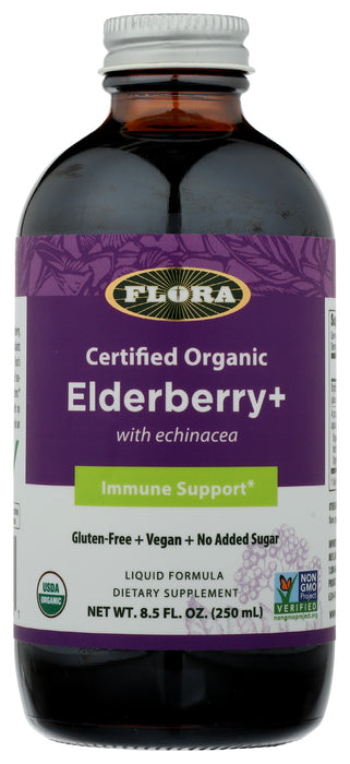 Elderberry+, Org, 8.5 fl oz