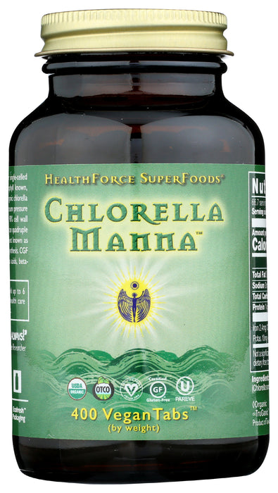 Chlorella Manna, 400 vtab