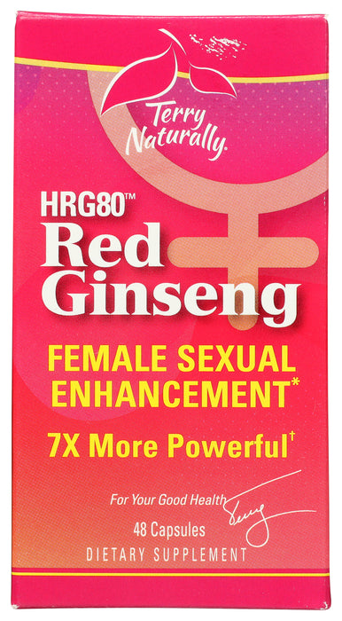 Red Ginseng HRG80 Female Sexual Enhancement, 48 cap