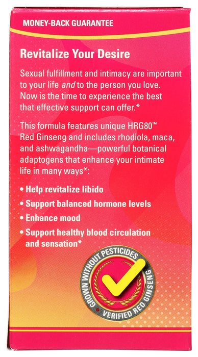Red Ginseng HRG80 Female Sexual Enhancement, 48 cap