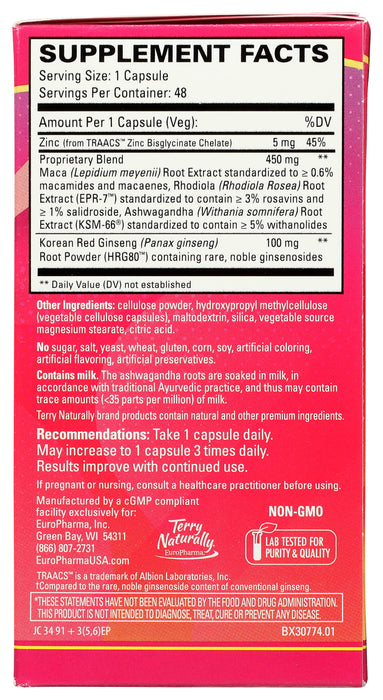 Red Ginseng HRG80 Female Sexual Enhancement, 48 cap