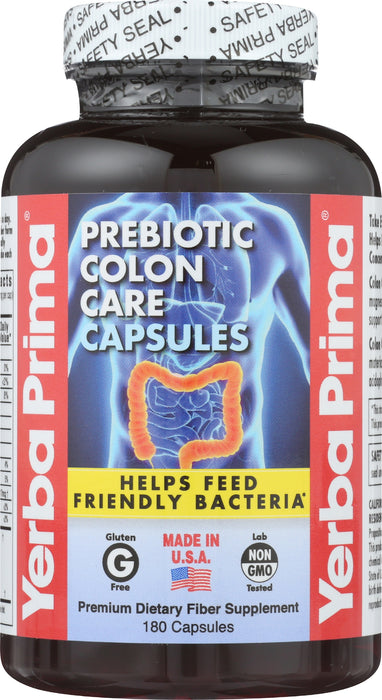 Prebiotic Colon Care Capsules, 180 cap