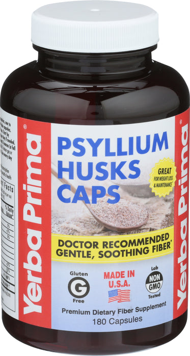 Psyllium Husk Caps, 180 cap