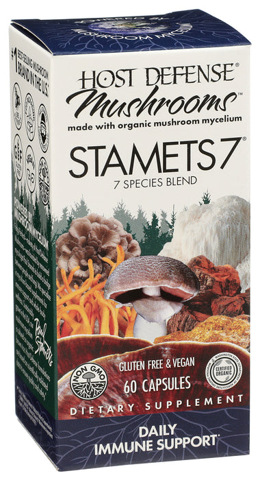 Stamets 7 Capsules, 60 vcap