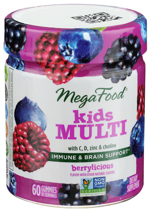 Kids Multi, Berrylicious, 60 Gummy