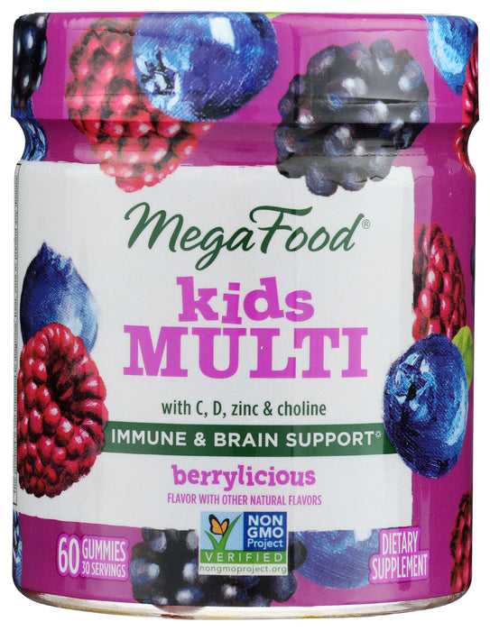 Kids Multi, Berrylicious, 60 Gummy