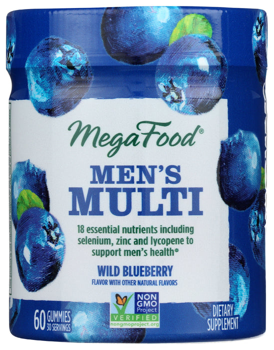 Men's Multi, Wild Blueberry, 60 Gummy