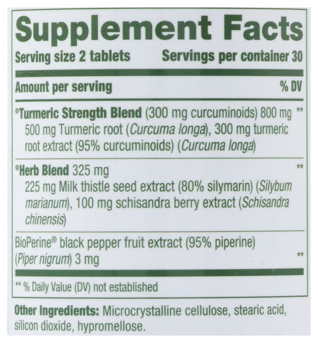 Turmeric Strength for Liver, 60tab