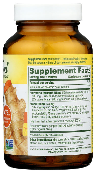 Turmeric Strength for Whole Body, 60tab