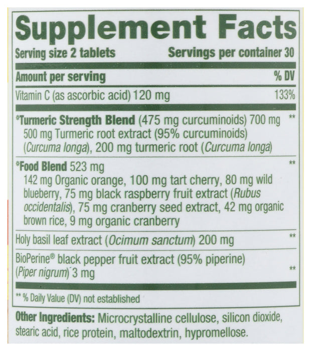 Turmeric Strength for Whole Body, 60tab