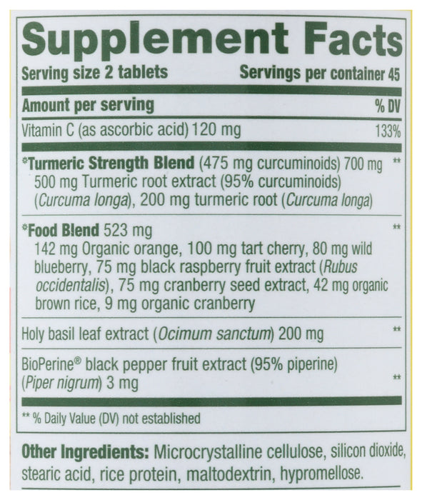 Turmeric Strength for Whole Body, 90tab