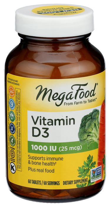 Vitamin D3 1000IU, 60tab