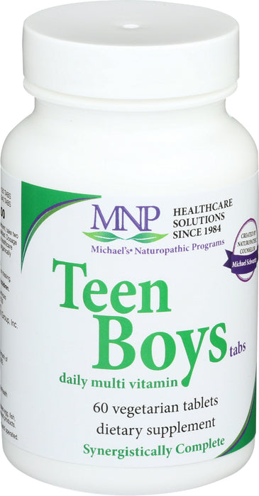 Teen Boys Daily Multivitamin, 60 tab