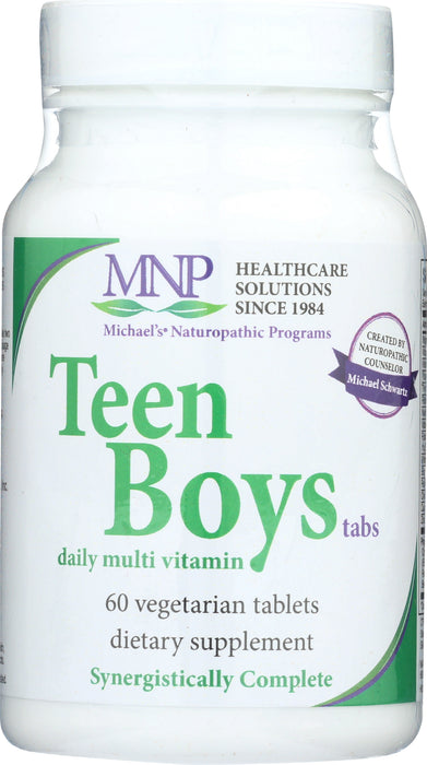 Teen Boys Daily Multivitamin, 60 tab