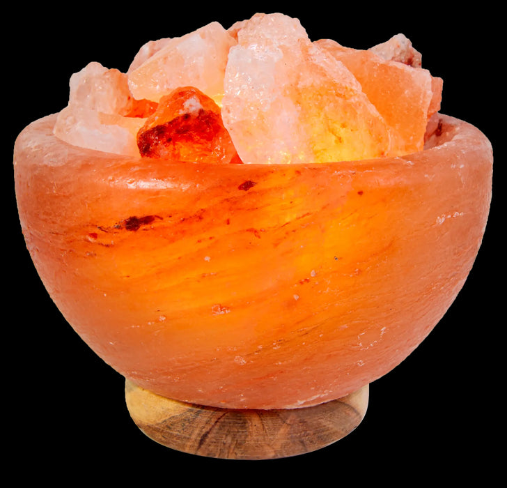 Fire Bowl 6in Himalayan Pink Salt Lamp, 1 ct