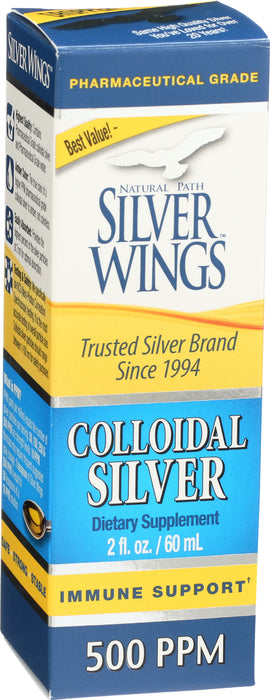 Colloidal Silver, 500 PPM, 2 floz