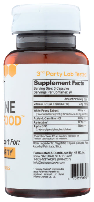 AcetylCholine Brain Food, 60 vcap